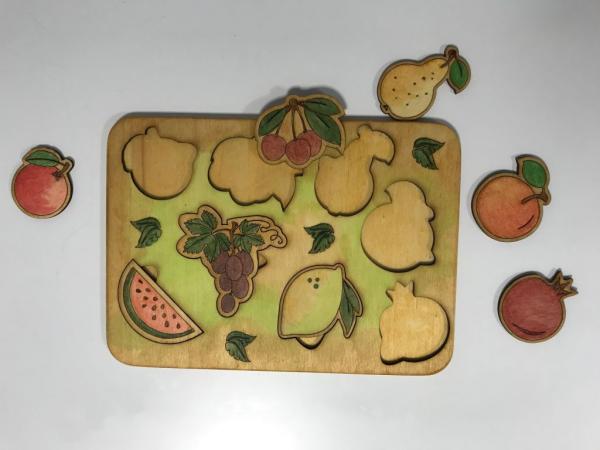 Kits puzzle - fruit basket - glazed